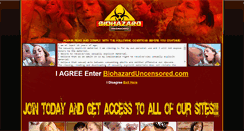 Desktop Screenshot of biohazarduncensored.com